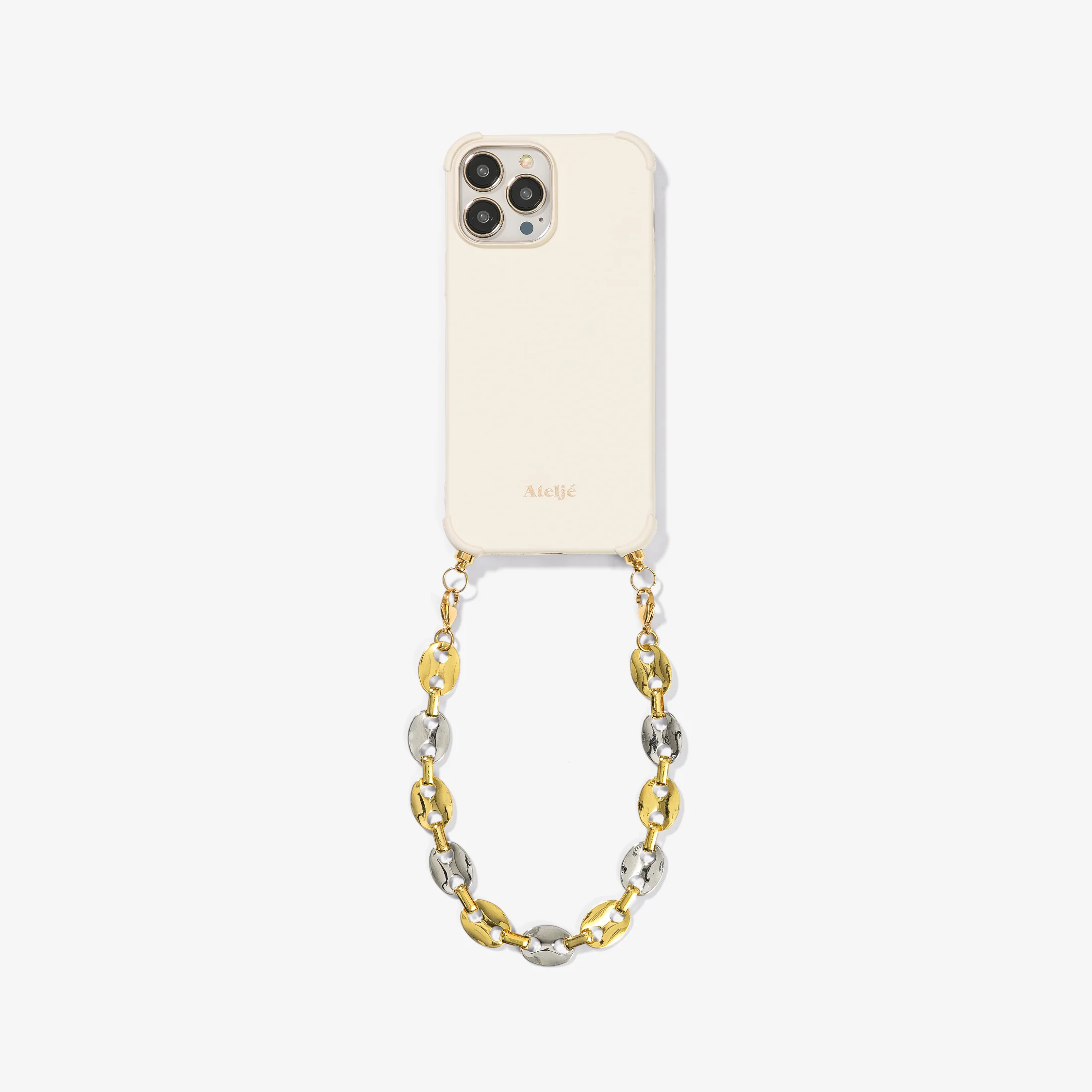 Beige recycled iPhone case - no cord - Image 5