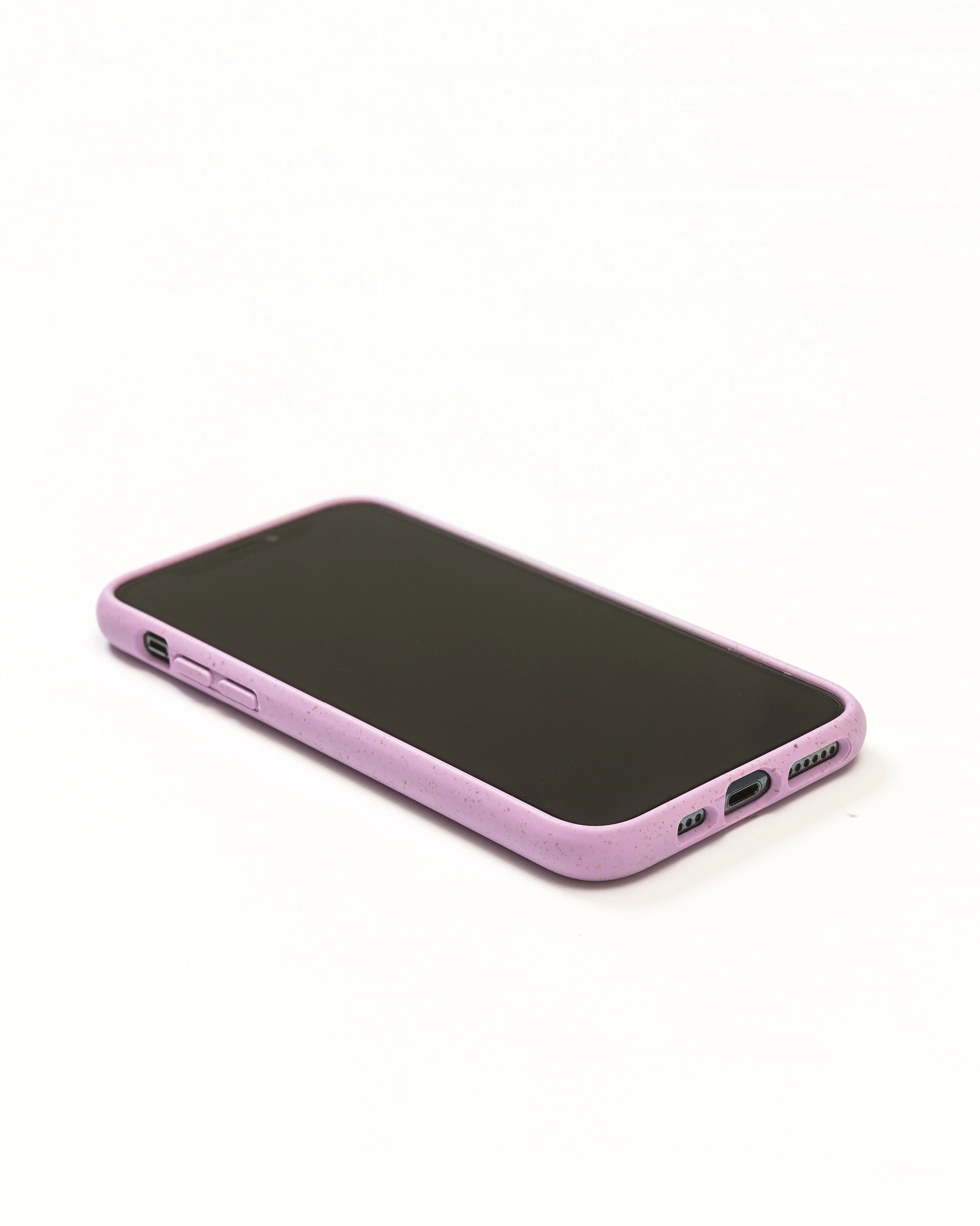 Lilac biodegradable iPhone case - no rings - Image 3