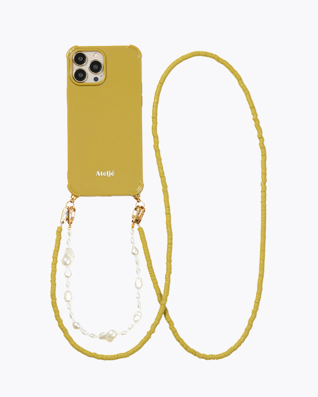 Pistachio green recycled iPhone case - no cord - Image 4