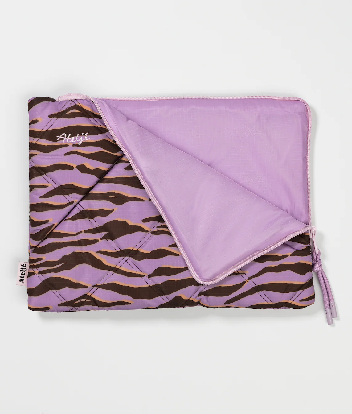 Puffy recycled laptop sleeve - Savanna - Image 3
